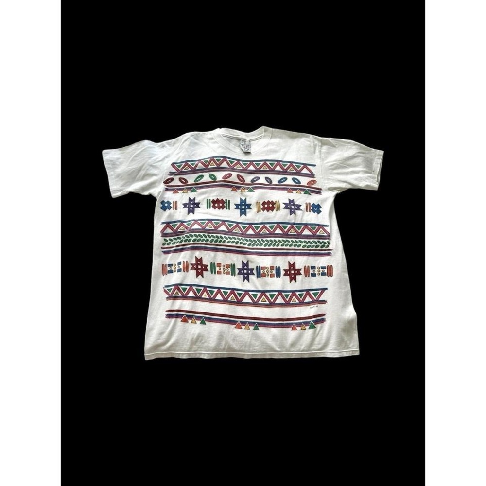 Vintage KWBL Los Angeles T Shirt Single Stitch New Mexico Graphic Tee Sz XL